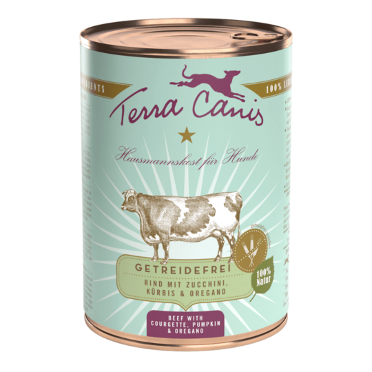 Terra Canis Grain Free buey y calabacín 400gr