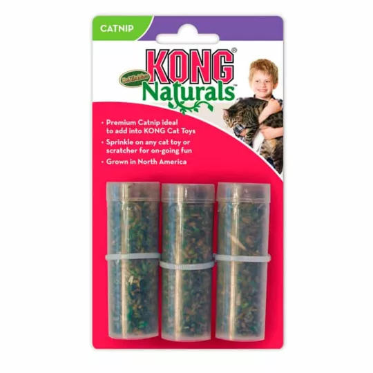 KONG NATURALS HIERBA GATERA 3 TUBOS