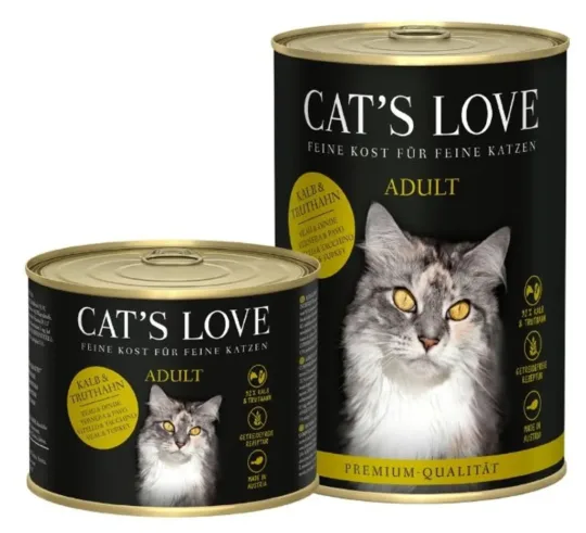 Cat's love Ternera y pavo