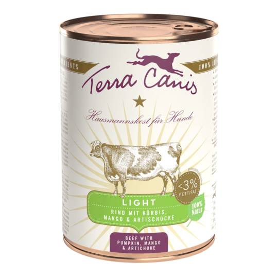 Terra Canis light buey con calabaza y mango