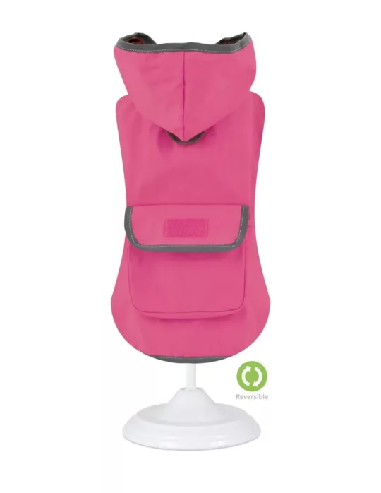 Impermeable Flor-Rosa talla 25cm