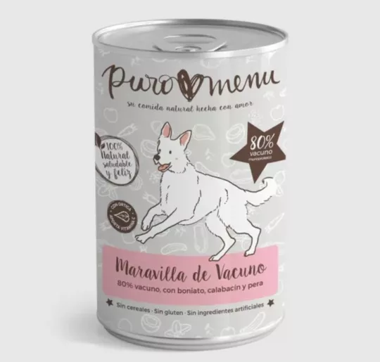 Puromenu maravilla de vacuno cocinado 400gr