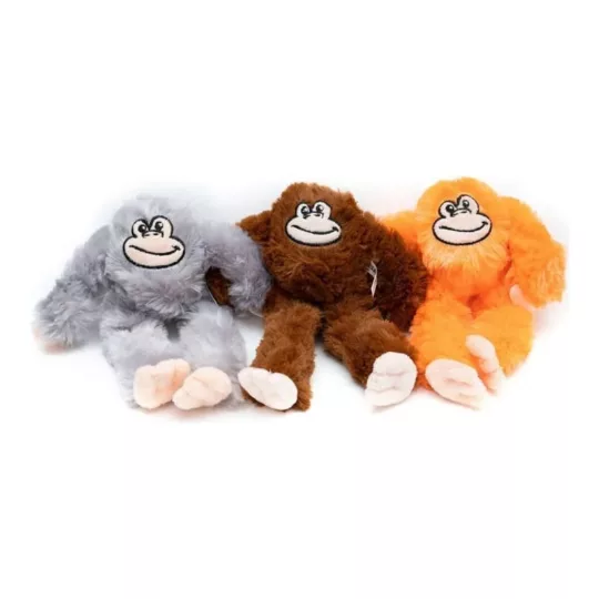 Kikazaru Gorila peluche naranja - Imagen 3