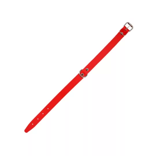 Collar Cuero Amazone Rojo