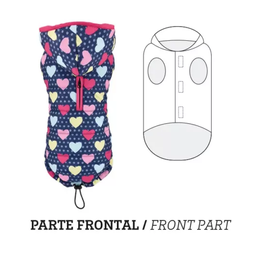Chaqueta con Capucha y Borreguito París - Imagen 4