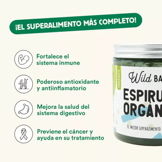 Wild Balance Espirulina Orgánica - Imagen 2