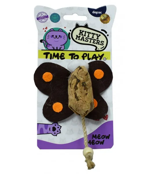 Kitty Master Mariposa de corcho para gatos