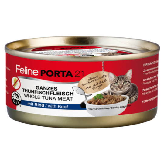 Porta 21 Atún y Ternera 156gr