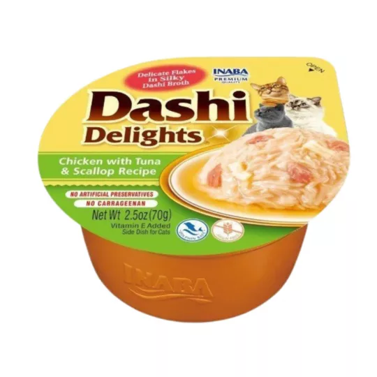 Dashi Delights Pollo y Atún con vieira