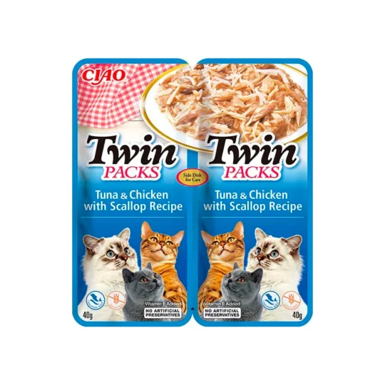 Twin Packs Atún y pollo con Vieiras