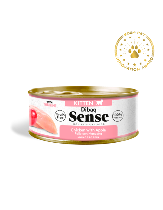Sense Cat Kitten Pollo con Manzana