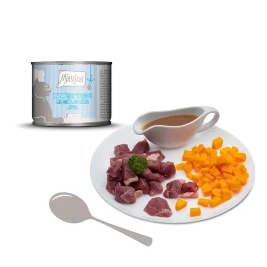 MjAMjAM Pato escaldado con calabaza al vapor 185gr - Imagen 2