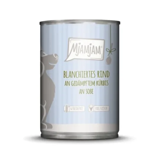 MjAMjAM - Ternera escaldad con calabaza 380gr