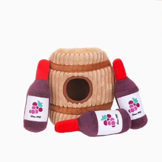 Peluche Barril de Vino interactivo Hugsmart