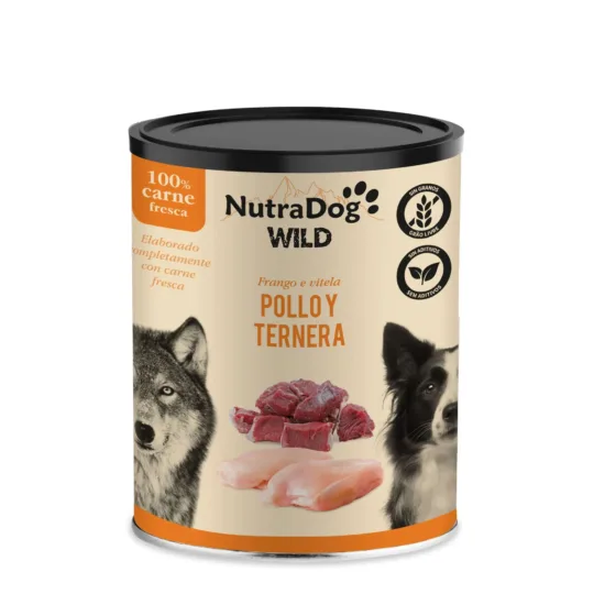 NutraDog Wild Pollo y Ternera