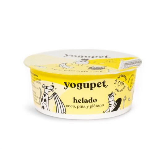 Yogupet Helado de Coco Piña y Plátano