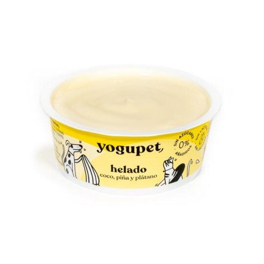 Yogupet Helado de Coco Piña y Plátano - Imagen 2