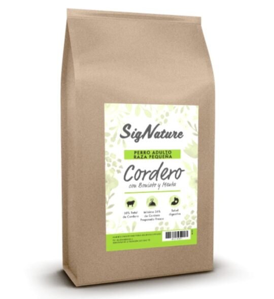 Signature Adulto Raza Pequeña Cordero con Boniato y Menta