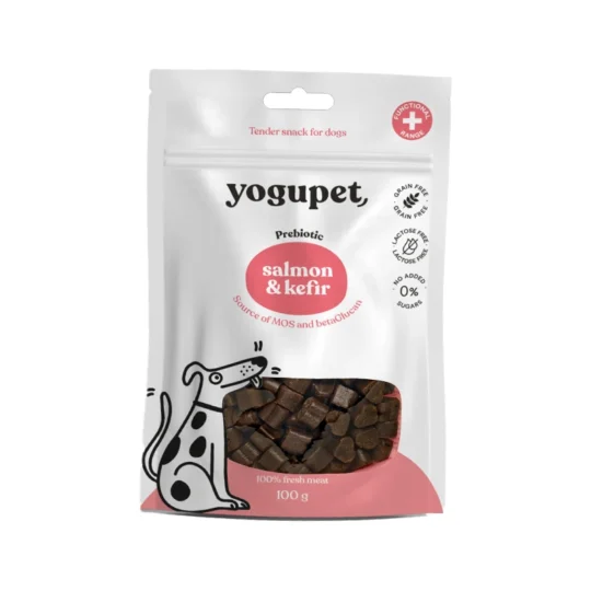 Yogupet Snack Semihúmedo de Salmón y Kéfir
