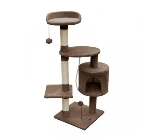 Árbol para Gatos Volga - Marrón Claro