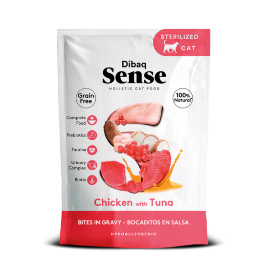 Dibaq Sense Bocaditos en Salsa Pollo con Atún