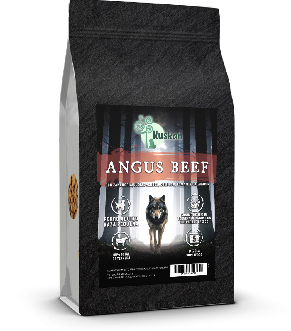 Kuskan Superfood Raza Pequeña Angus Beef