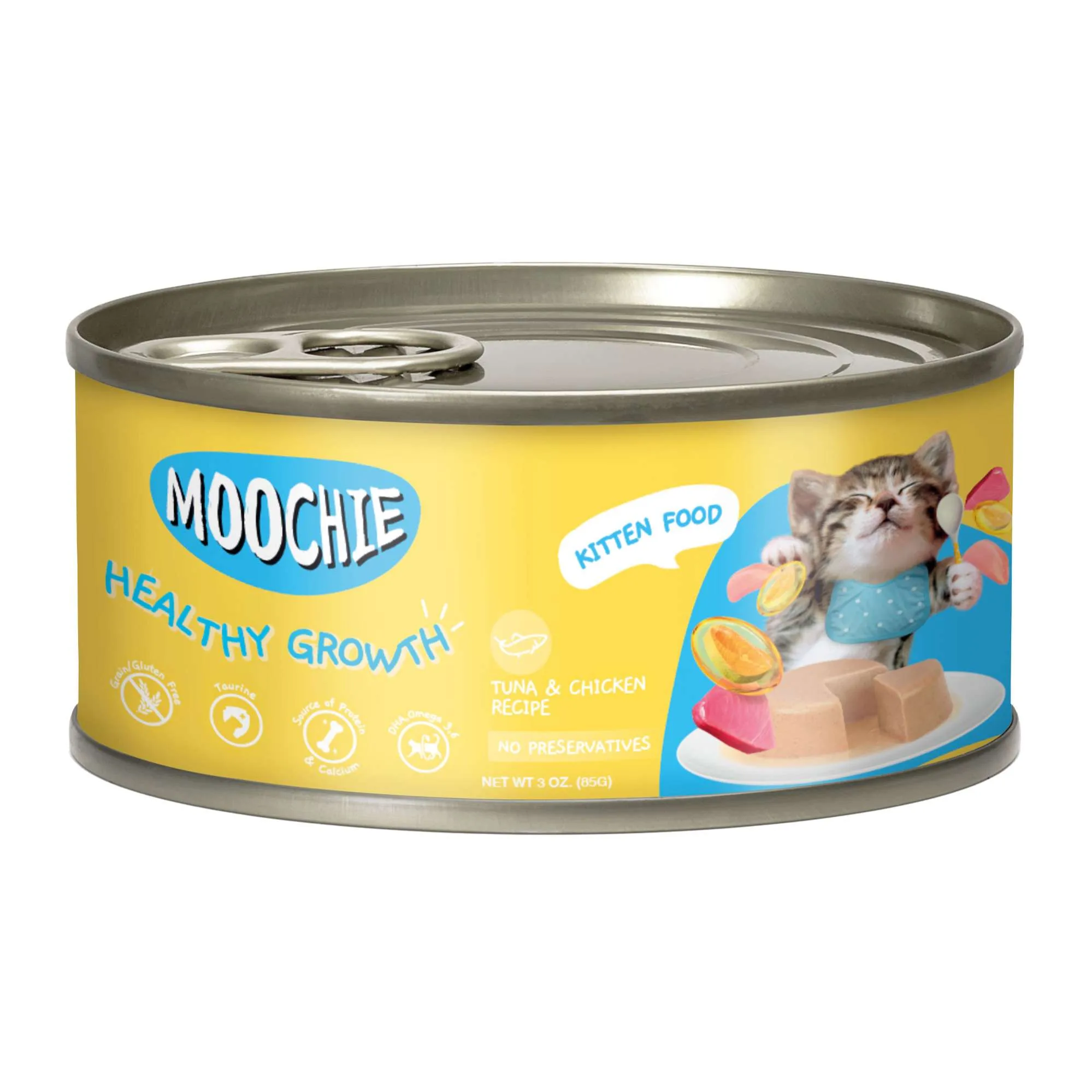 Moochie Gatitos Paté de Atún y Pollo