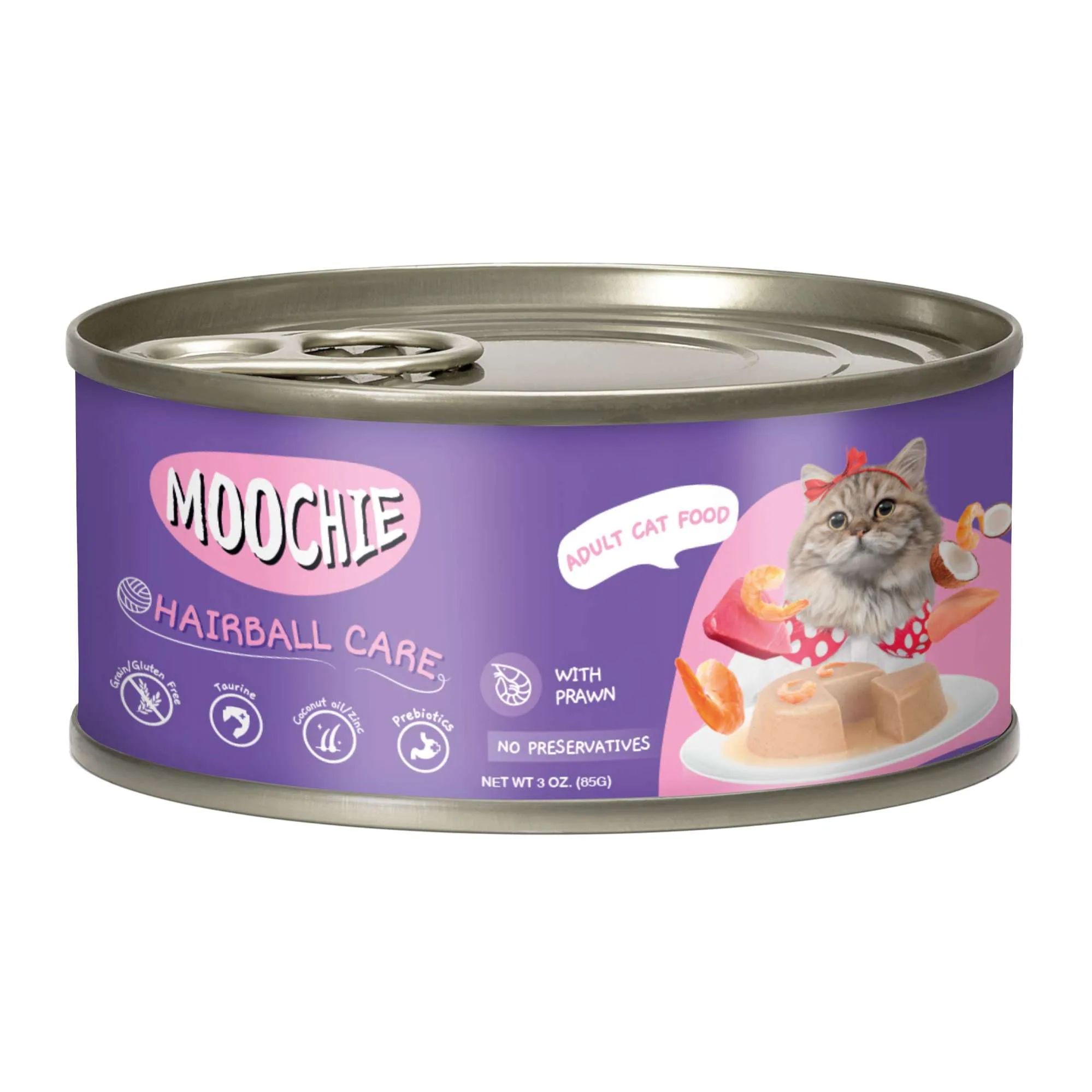 Moochie Bolas de Pelo Paté con gambas
