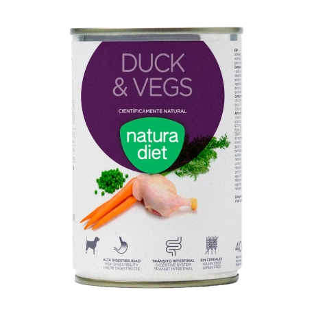 Natura Diet Dog Pato 400 gr