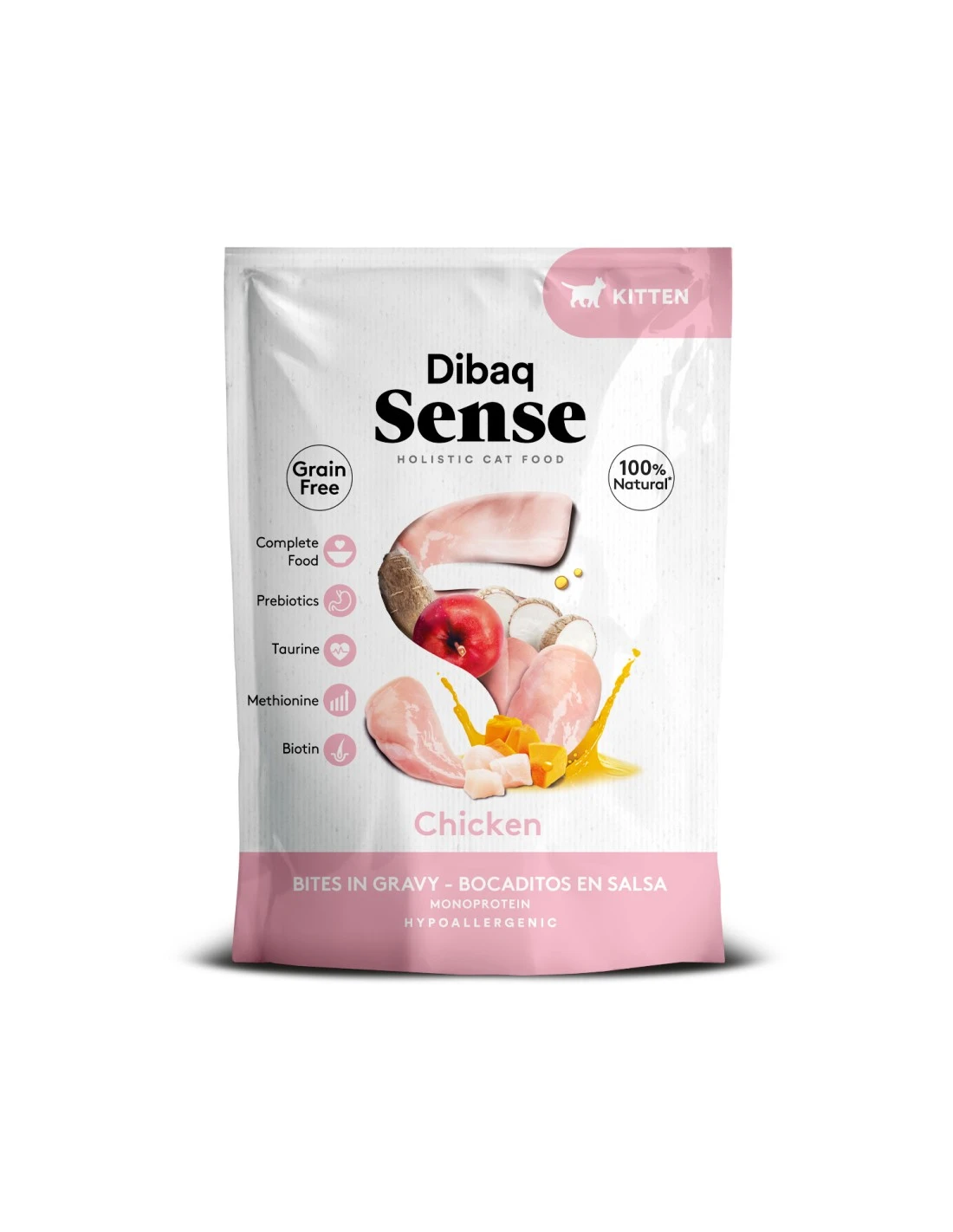 Dibaq Sense Bocaditos en Salsa Pollo Kitten