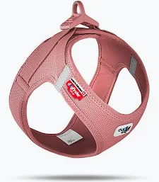Curli Arnés Air Mesh Clasp Rosa Claro